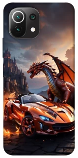 Чохол на Xiaomi Mi 11 Lite Сar and dragon фото 1 з 1