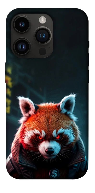 Чохол на Apple iPhone 14 Pro (6.1") Cyber Red Panda фото 1 з 1