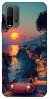 Чехол на Xiaomi Redmi 9T Porsche sunrise фото 1 из 1
