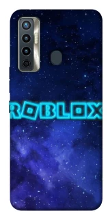 Чехол на TECNO Camon 17 Roblox Space Logo Blue фото 1 из 1