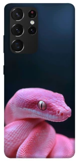 Чохол на Samsung Galaxy S21 Ultra Рожева змія фото 1 з 1