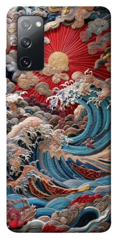 Чехол на Samsung Galaxy S20 FE Japa wave ver.2 фото 1 из 1