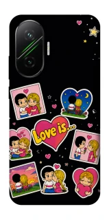 Чохол на Xiaomi Poco F7 Love is фото 1 з 1