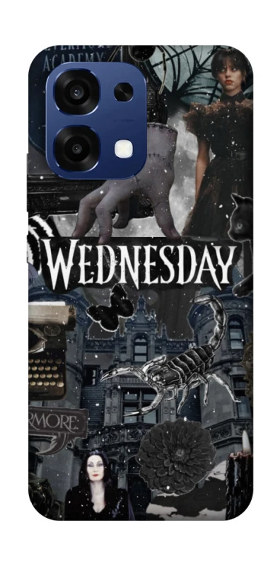 Чехол на Oppo A6 Pro 4G/5G Wednesday Collage ver.2 фото 1 из 2