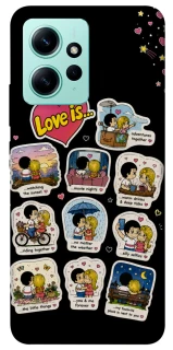 Чехол на Xiaomi Redmi Note 12 4G Love is ver.4 фото 1 из 1