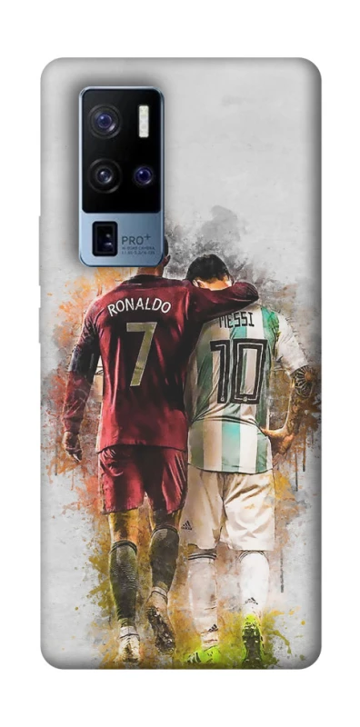 Чохол на Vivo X50 Pro+ Ronaldo та Messi фото 1 з 1