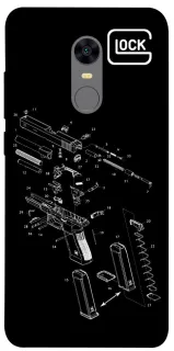 Чехол на Xiaomi Redmi 5 Plus / Redmi Note 5 (Single Camera) LOCK фото 1 из 1
