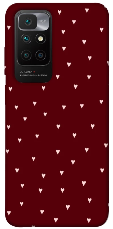 Чехол на Xiaomi Redmi 10 Smal hearts фото 1 из 1