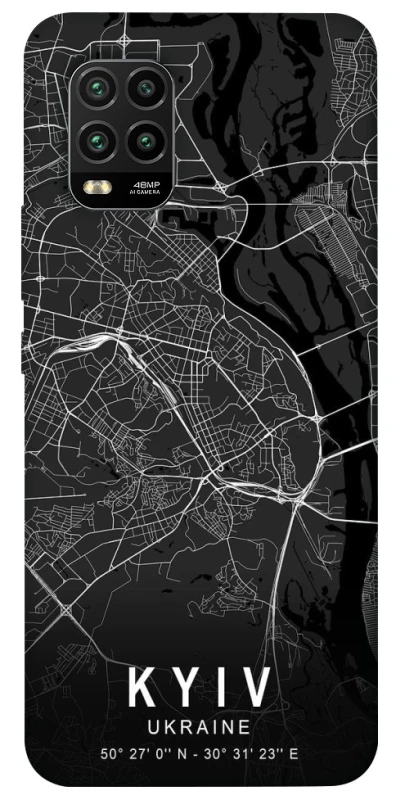 Чохол на Xiaomi Mi 10 Lite Kyiv map фото 1 з 1