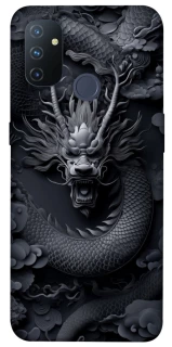 Чехол на OnePlus Nord N100 black dragon фото 1 из 1