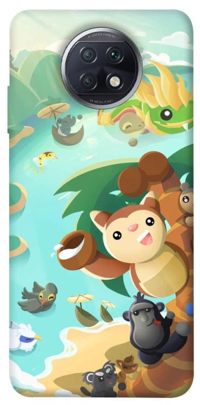 Чехол на Xiaomi Redmi Note 9 5G / Note 9T Adopt Me Tropical Adventure фото 1 из 1