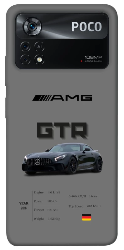 Чехол на Xiaomi Poco X4 Pro 5G MB AMG GTR фото 1 из 1