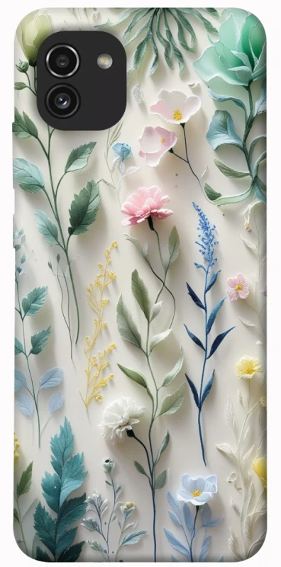 Чохол на Samsung Galaxy A03 Floral design ver.3 фото 1 з 1