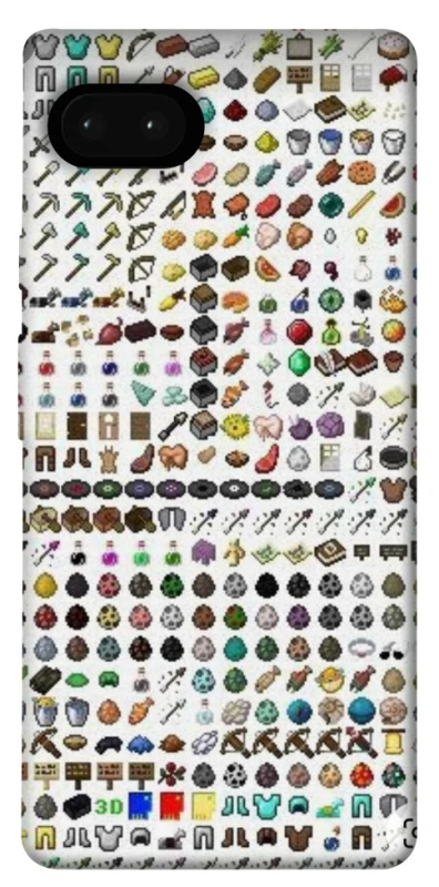Чохол на Google Pixel 7a Minecraft v2 фото 1 з 1