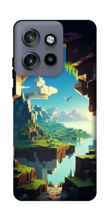 Чохол на Motorola Edge 50 Neo Minecraft sunrise фото 1 з 1