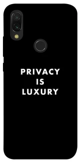Чохол на Xiaomi Redmi 7 Privacy is luxury фото 1 з 1