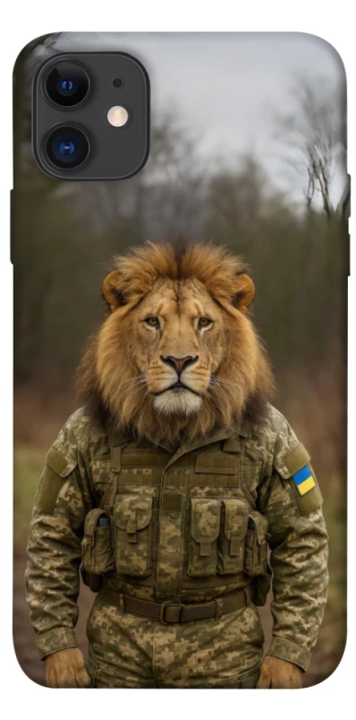 Чохол на Apple iPhone 11 (6.1") Лев захисник фото 1 з 1