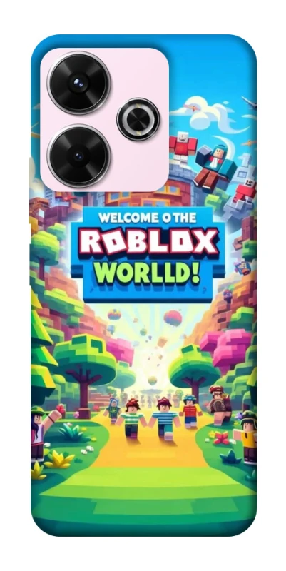 Чохол на Xiaomi Poco M6 4G Roblox World фото 1 з 1