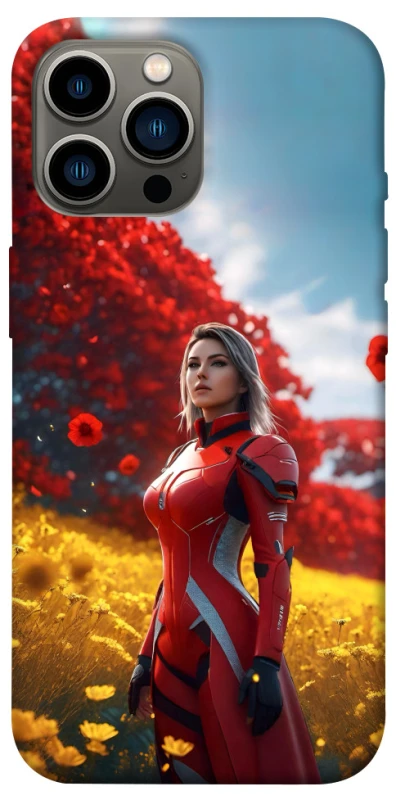 Чохол на Apple iPhone 12 Pro Max (6.7") Cyber space girl ver.5 фото 1 з 1