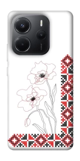 Чехол на Xiaomi Redmi Note 14 4G (Int. version) Вышиванка на смартфон фото 1 из 1