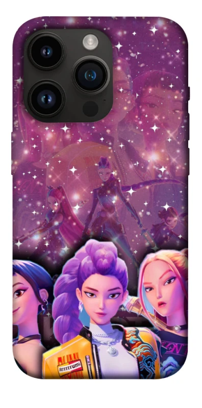 Чохол на Apple iPhone 14 Pro (6.1") k-pop demon hunters v6 фото 1 з 1