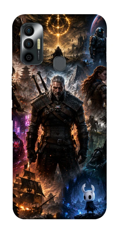 Чехол на TECNO Spark 7 My Games ver.2 фото 1 из 1
