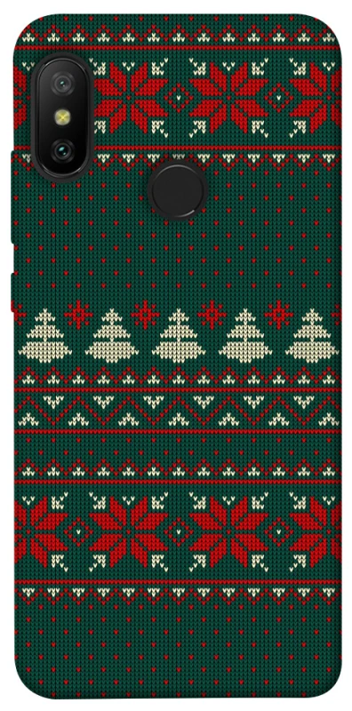 Чехол на Xiaomi Mi A2 Lite / Xiaomi Redmi 6 Pro Christmas jumper ver.4 фото 1 из 1
