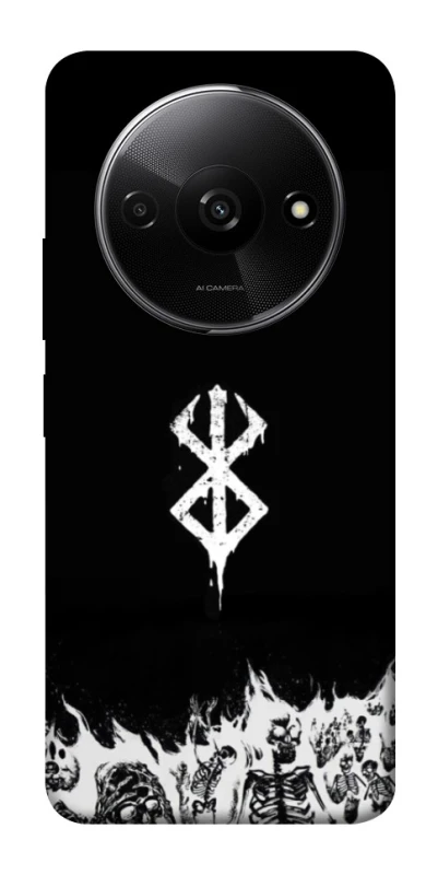 Чохол на Xiaomi Redmi A3 Berserk skeletons фото 1 з 1