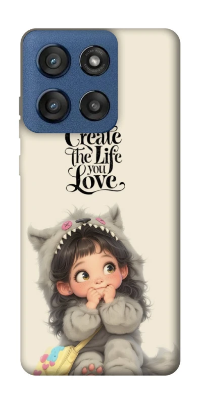 Чохол на Motorola Edge 60 Stylus Create the life you love фото 1 з 1