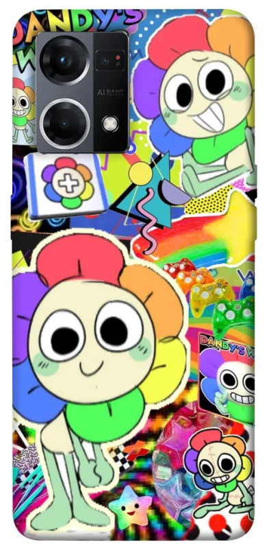 Чохол на Oppo Reno 7 4G Dandy world collage фото 1 з 1