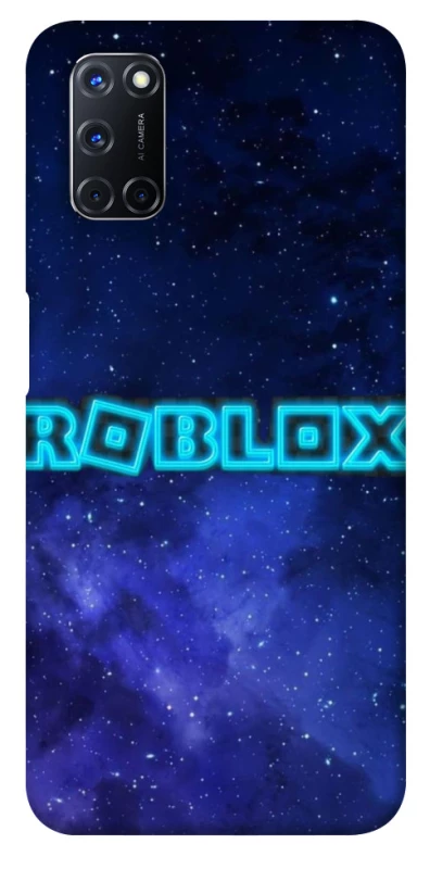 Чохол на Oppo A52 / A72 / A92 Roblox Space Logo Blue фото 1 з 1