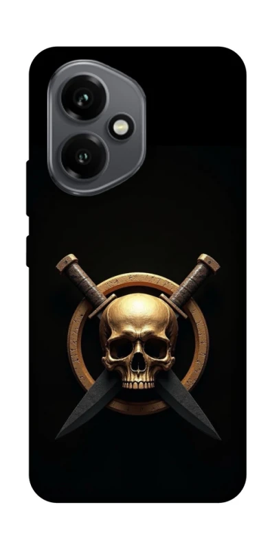 Чехол на Honor 400 Golden Skull фото 1 из 1