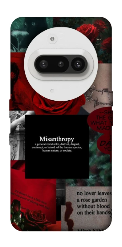 Чохол на Nothing Phone (3a) Misanthropy фото 1 з 1