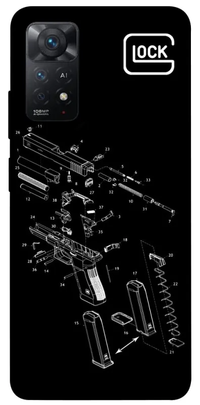 Чохол на Xiaomi Redmi Note 12 Pro 4G LOCK фото 1 з 1