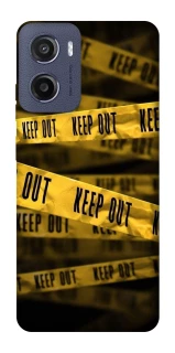 Чехол на Motorola Moto G05 keep out фото 1 из 1