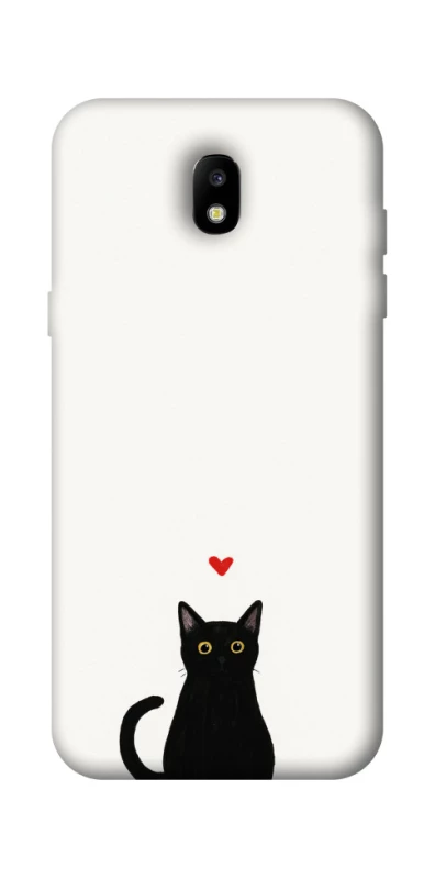 Чохол на Samsung Galaxy J5 (2017) cat in love фото 1 Чохол на Samsung Galaxy J5 (2017) cat in love фото 1 з 1