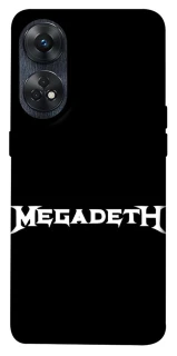Чохол на Oppo Reno 8T 4G Megadeth logo фото 1 з 1