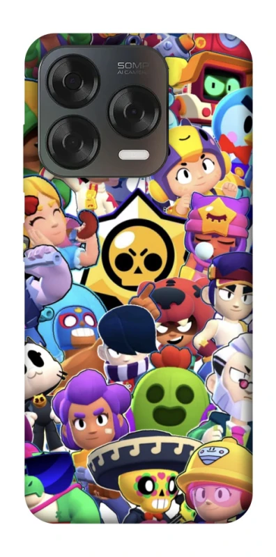 Чохол на ZTE Blade V70 Design Brawl Stars ver.5 фото 1 з 2