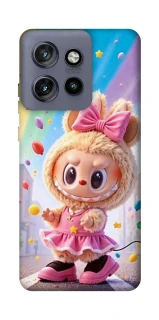 Чохол на Motorola Edge 50 Neo Labubu rainbow фото 1 з 1