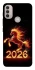 Чохол на Motorola Moto E40 Red Fire Horse ver.1 фото 1 з 1