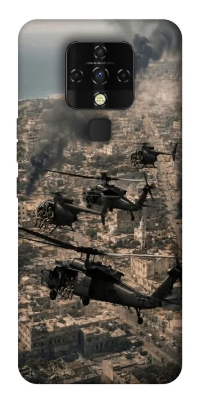 Чохол на TECNO Camon 16 SE Black hawk фото 1 з 1