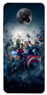 Чохол на Xiaomi Redmi K30 Pro / Poco F2 Pro Marvel heroes фото 1 з 1
