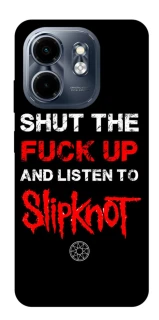 Чехол на Infinix Smart 9 4G / Hot 50i Slipknot vibes фото 1 Чехол на Infinix Smart 9 4G / Hot 50i Slipknot vibes фото 1 из 1