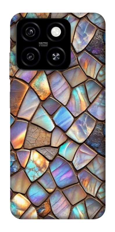 Чехол на ZTE Blade A55 4G Nature Mosaic ver.1 фото 1 из 1
