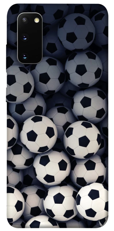 Чохол на Samsung Galaxy S20 Футбольні м'ячи фото 1 з 1