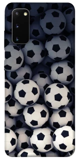 Чехол на Samsung Galaxy S20 Футбольные мячи фото 1 из 1