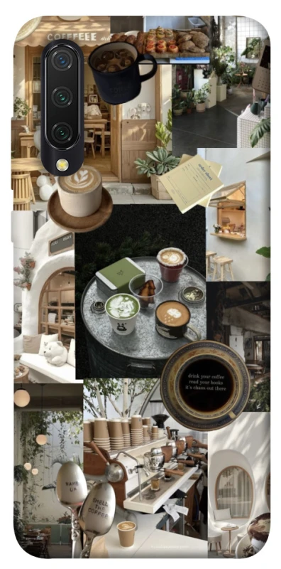 Чохол на Xiaomi Mi CC9 / Mi 9 Lite Coffee collage ver.4 фото 1 з 1