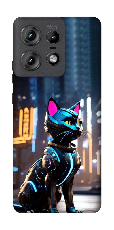 Чохол на Motorola Edge 50 Pro Cyber cat фото 1 з 1