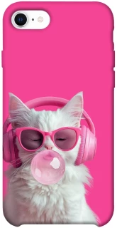 Чехол на Apple iPhone SE (2020) Pink kitty фото 1 Чехол на Apple iPhone SE (2020) Pink kitty фото 1 из 1