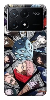 Чехол на Xiaomi Poco X6 jujutsu kaisen v4 фото 1 из 1